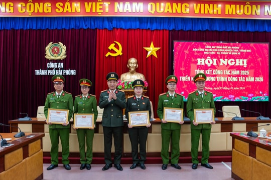 Công an các khu công nghiệp Hải Phòng triển khai 8 nhiệm vụ trọng tâm năm 2026
