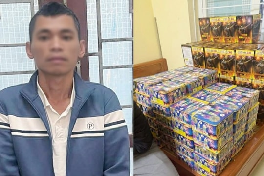Triệt phá đường dây buôn bán pháo nổ liên tỉnh