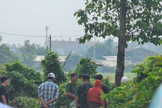 Người đàn ông tử vong trong tư thế treo cổ trên cây