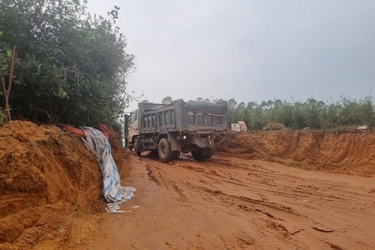 Công an Phú Thọ xử phạt các trường hợp khai thác khoáng sản trái phép