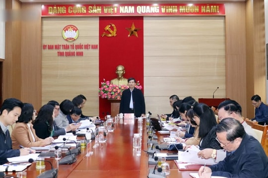 Quảng Ninh yêu cầu phát huy vai trò MTTQ trong xây dựng Đảng, chính quyền