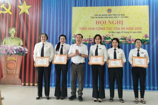 TAND khu vực 7 – Cà Mau triển khai công tác năm 2026