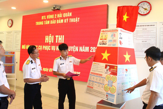 Đổi mới mô hình học cụ phục vụ huấn luyện cho chiến sĩ Hải quân