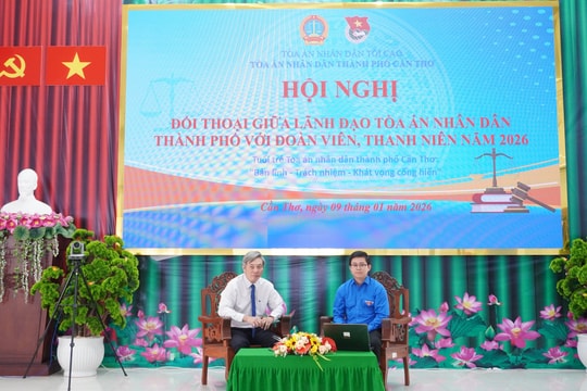 TAND TP Cần Thơ đối thoại với đoàn viên, thanh niên năm 2026