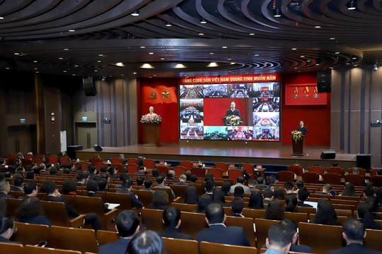 Đảng ủy TANDTC tổ chức Hội nghị thông báo nhanh kết quả Hội nghị Trung ương lần thứ 15