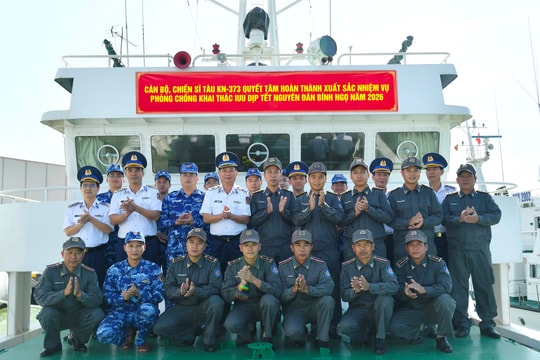 Xây dựng bản lĩnh, củng cố quyết tâm cho cán bộ, chiến sĩ làm nhiệm vụ trực Tết