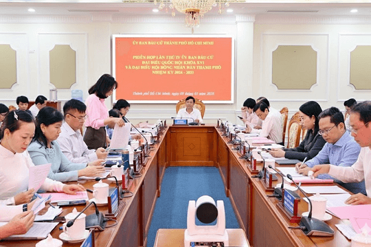 TP.HCM lên phương án bỏ phiếu sớm tại 4 khu vực