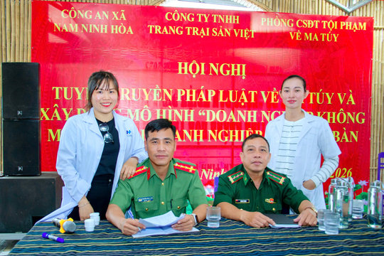 Khánh Hòa xây dựng mô hình “Doanh nghiệp không ma túy”