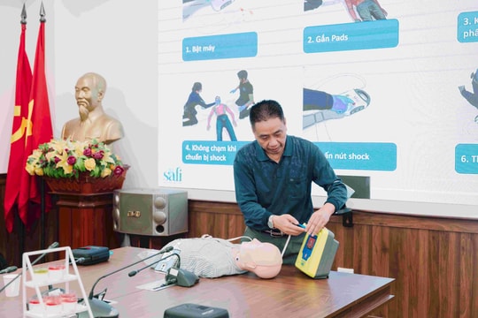 Vingroup cùng Bộ Y tế tập huấn sơ cứu cộng đồng, tăng cơ hội sống cho người bệnh