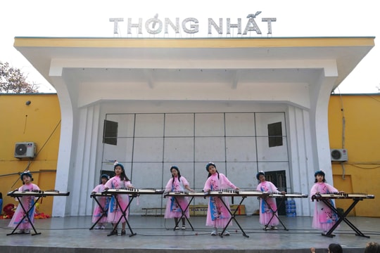 Sắc màu văn hóa truyền thống tại Công viên Thống Nhất