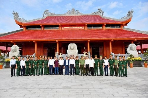 Đại tướng Nguyễn Trọng Nghĩa thăm, làm việc tại tỉnh An Giang