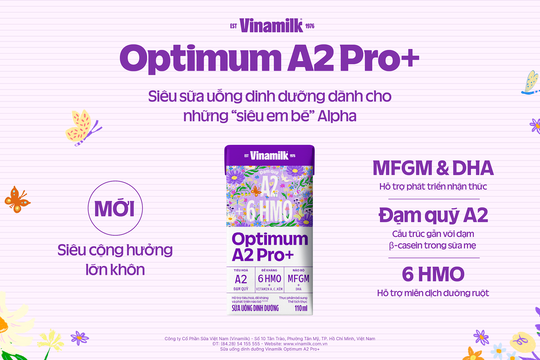 Vinamilk chính thức ra mắt sản phẩm mới