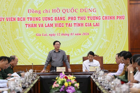 Phó Thủ tướng Hồ Quốc Dũng yêu cầu hoàn thành nhà mới để người dân Gia Lai kịp đón Tết