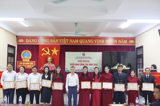 TAND khu vực 8 - Nghệ An hoàn thành xuất sắc nhiệm vụ năm 2025