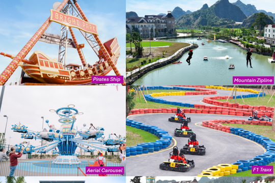 Khai trương tổ hợp giải trí Bright Park tỉnh Ninh Bình