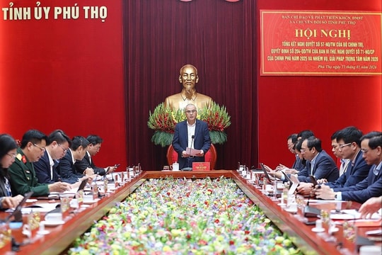 Phú Thọ tăng tốc phát triển khoa học, công nghệ và chuyển đổi số