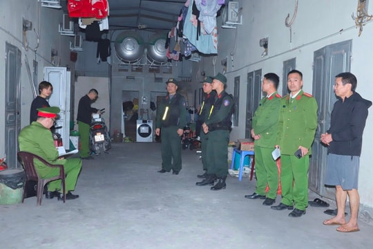 Hải Phòng tổng kiểm tra, xét nghiệm ma túy tại các khu nhà trọ, khu công nhân ở