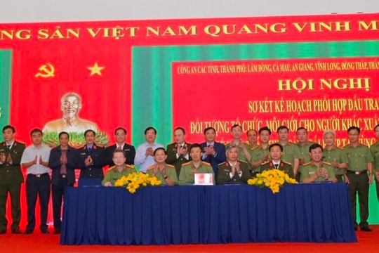 Lâm Đồng phối hợp tổ chức sơ kết công tác chống khai thác IUU