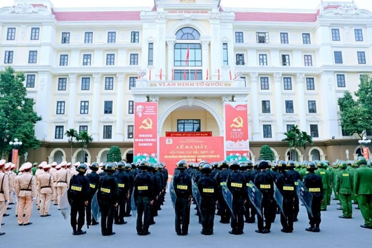 Công an tỉnh Ninh Bình ra mắt “Tổ Công tác đặc biệt - 35”