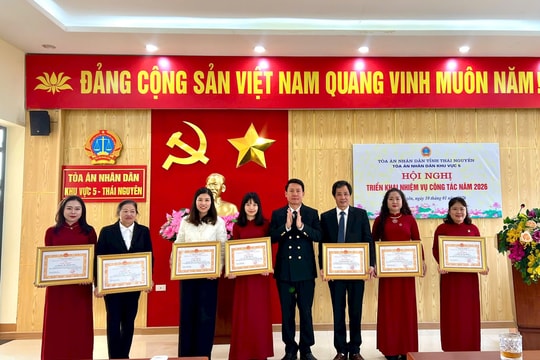 TAND khu vực 5 – Thái Nguyên hoàn thành xuất sắc nhiệm vụ năm 2025
