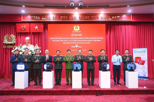 Bộ Công an ra mắt ứng dụng “Báo cháy 114”