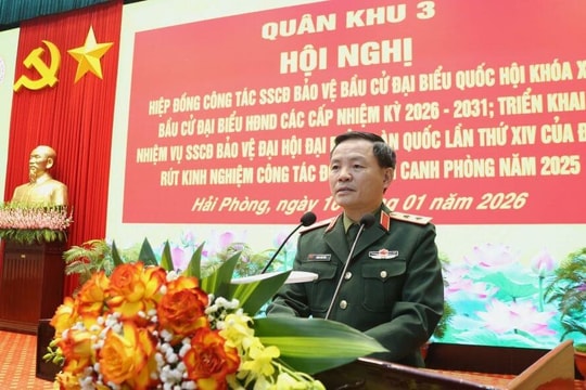Quân khu 3 hiệp đồng công tác  bảo vệ bầu cử và Đại hội Đảng