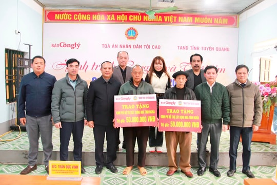 Hành trình “Công lý và Trái tim” gieo hy vọng nơi vùng cao Tuyên Quang
