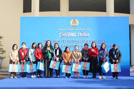 Hải Phòng huy động 45 tỷ đồng chăm lo Tết cho người lao động