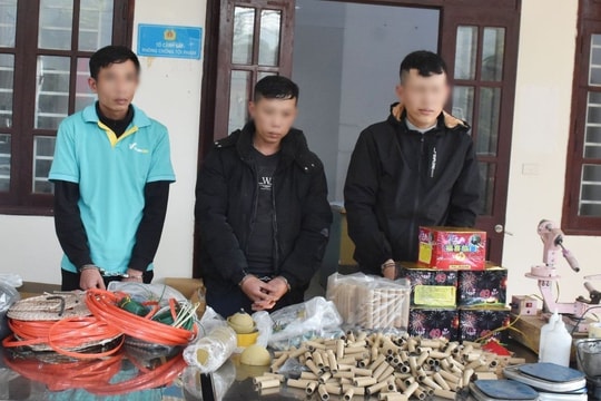 Hai anh em ruột biến nhà bếp thành nơi chế tạo pháo trái phép