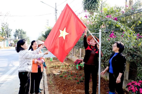 Lai Châu rực rỡ cờ hoa chào mừng Đại hội XIV của Đảng