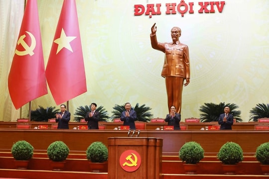 Bầu Đoàn Chủ tịch Đại hội XIV gồm 16 Ủy viên Bộ Chính trị