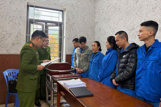 Triệt phá đường dây lô đề, khởi tố 10 đối tượng liên quan