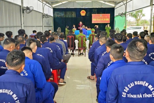 TAND Khu vực 2 – Hà Tĩnh: Xét xử lưu động 2 vụ án về ma túy