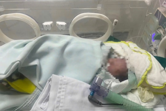 Kịp thời cứu sống trẻ sơ sinh bị bỏ rơi ở mương nước