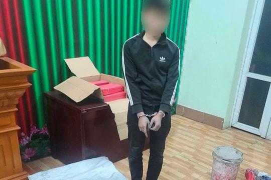 Khởi tố đối tượng sản xuất, buôn bán gần 8 kg pháo nổ