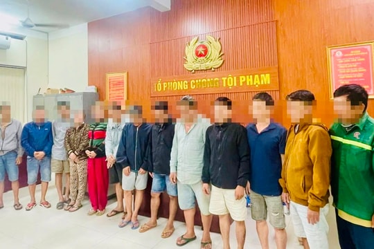 Cao điểm giáp Tết, triệt phá nhiều vụ cờ bạc “bầu cua”, online