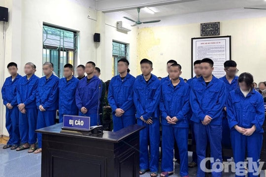 20 bị cáo lĩnh án vì gây rối trật tự công cộng