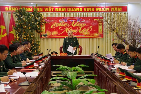 Trung tướng Lê Quang Đạo kiểm tra công tác sẵn sàng chiến đấu tại Lạng Sơn