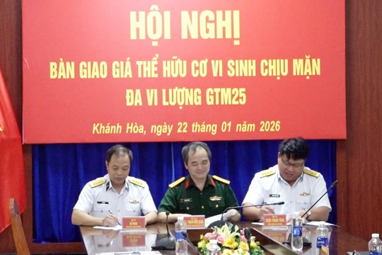 Giá thể hữu cơ vi sinh GTM25 góp phần bảo đảm hậu cần cho các đảo và vùng ven biển