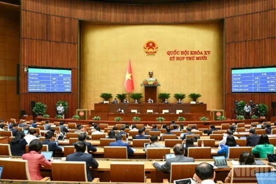 Công bố các Nghị quyết của Quốc hội và Ủy ban Thường vụ Quốc hội khóa XV