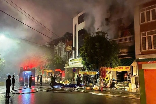 Công an phường Nghi Sơn tăng cường phòng, chống cháy nổ dịp Tết
