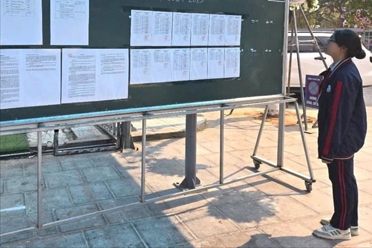 Thông báo kết quả kỳ thi chọn học sinh giỏi lớp 9 Hà Nội