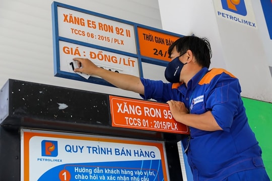 Giá xăng dầu đồng loạt tăng mạnh, dầu có loại tăng hơn 7.000đồng/lít