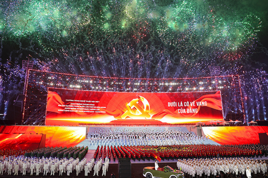 Trực tiếp: Chương trình nghệ thuật đặc biệt "Dưới lá cờ vẻ vang của Đảng"