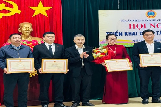 TAND khu vực 7 - Nghệ An vững bước sau sáp nhập