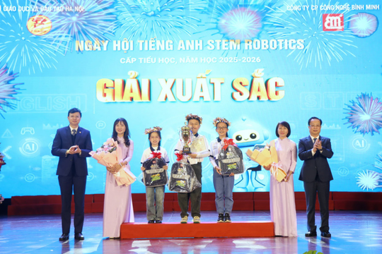 Từ sân chơi tiếng Anh đến tư duy số cho học sinh tiểu học Hà Nội
