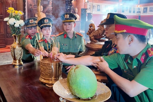 Tuổi trẻ Công an An Giang ra quân “Ngày Thanh niên cùng hành động”