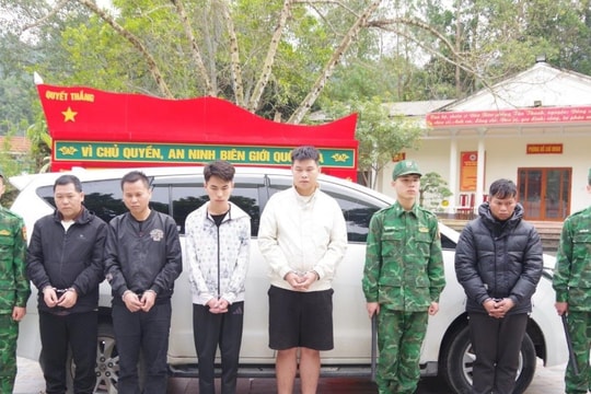 Bộ đội Biên phòng Lạng Sơn bắt giữ nhóm đối tượng xuất cảnh trái phép
