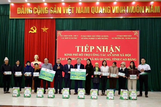 Hỗ trợ an sinh xã hội, tạo sinh kế bền vững nơi cội nguồn cách mạng Cao Bằng