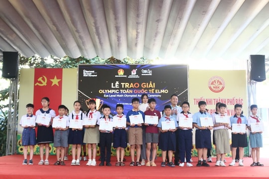 Trao giải cuộc thi Toán với hơn 4.000 lượt thí sinh tham dự tại TP.HCM